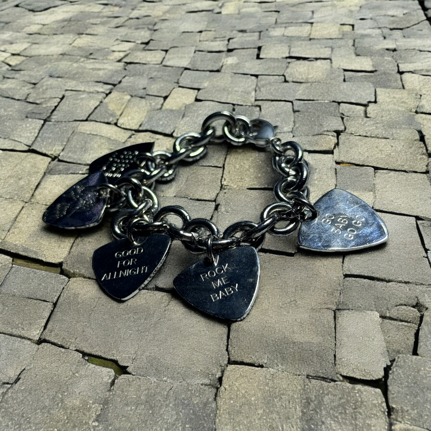 Hysteric Glamour Guitar Pick Bracelet