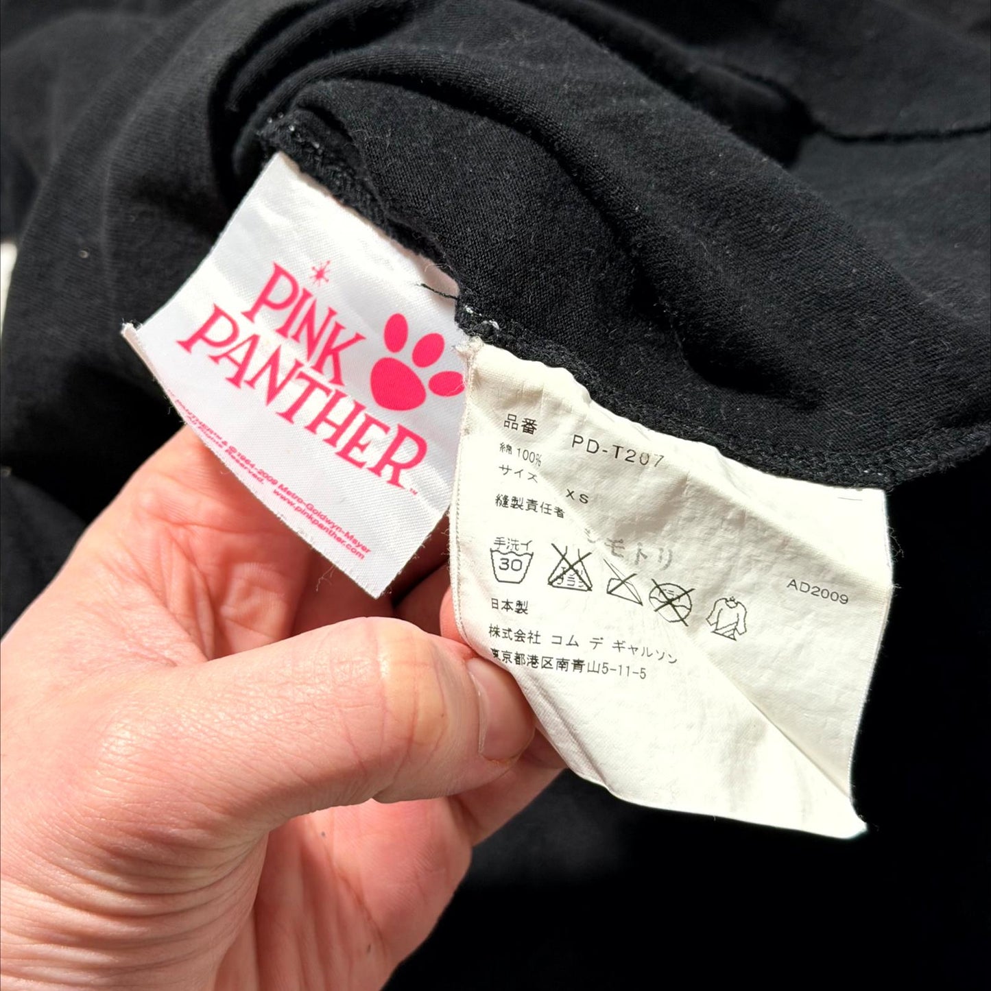 AD2009 Comme Des Garçons Pink Panther Tee