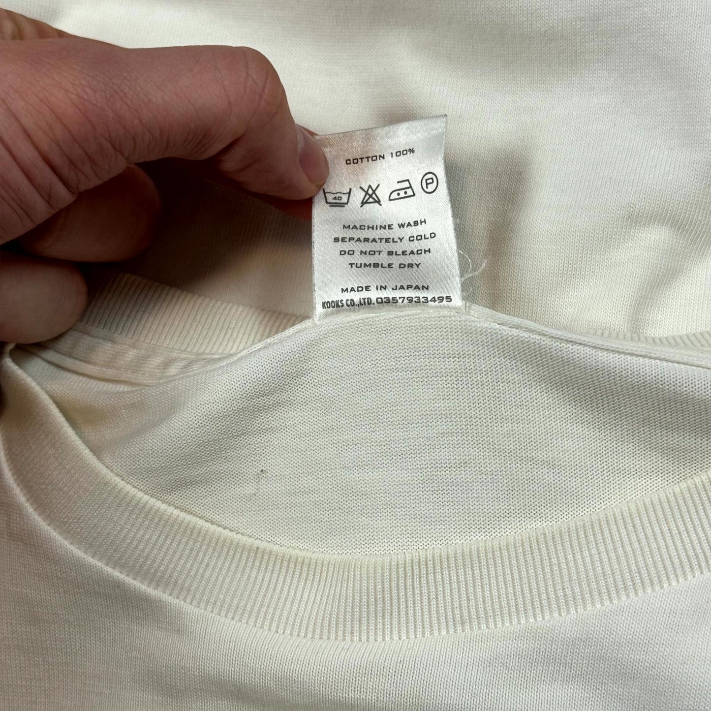 AW02 Number (N)ine White ‘Gotham City’ Tee