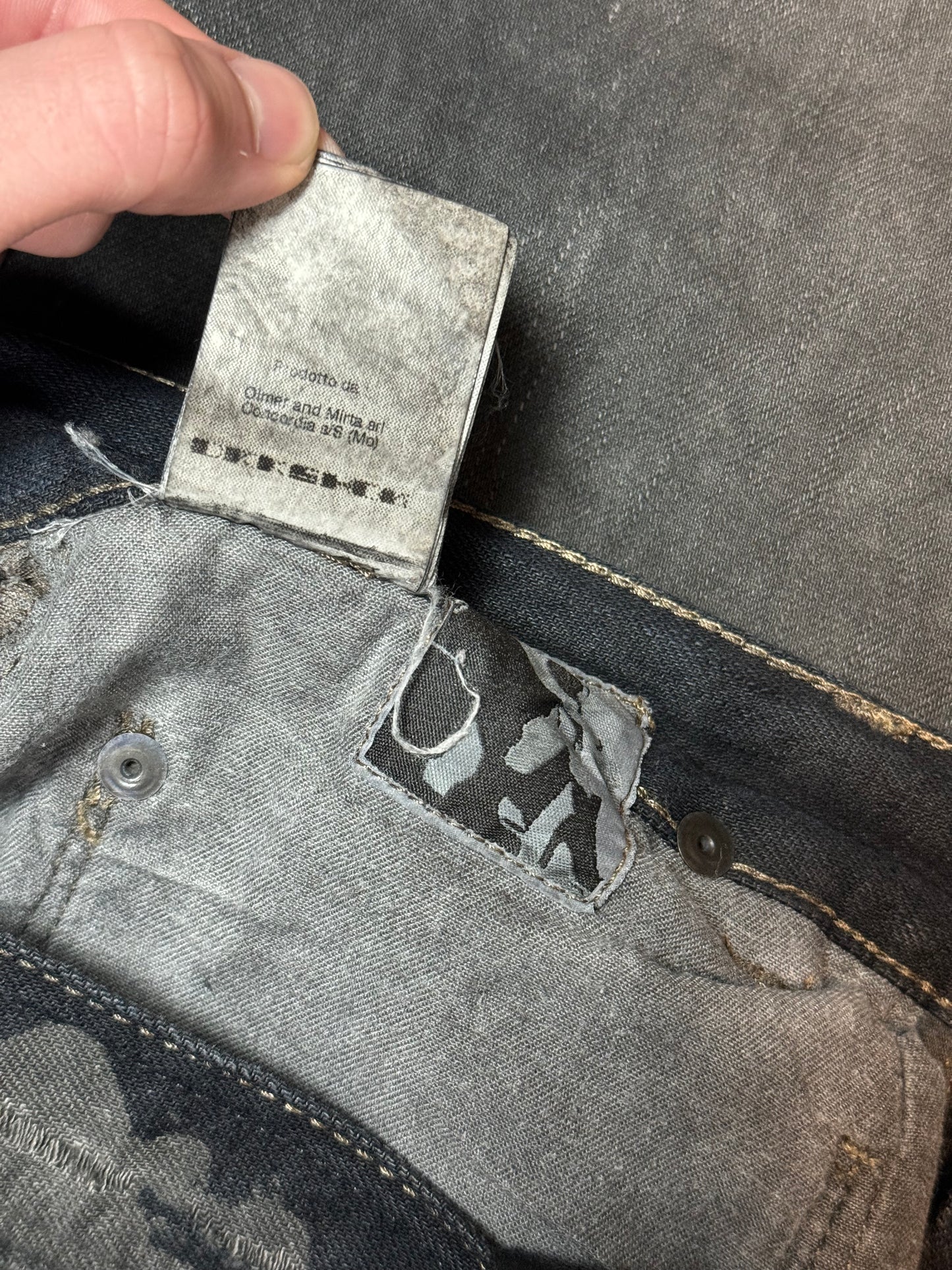 SS09 Rick Owens Hogwash Denim