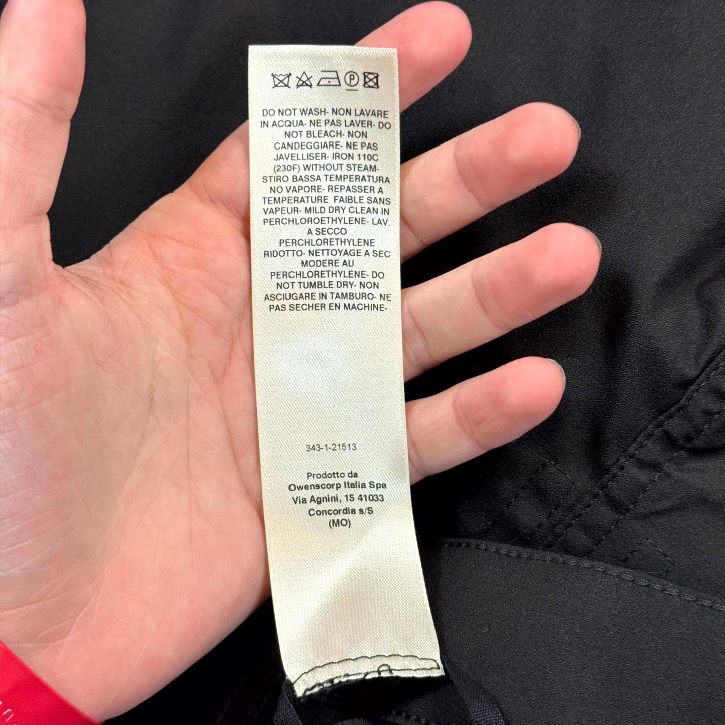 SS23 Rick Owens “Edfu” Nylon Banana Cut Pants
