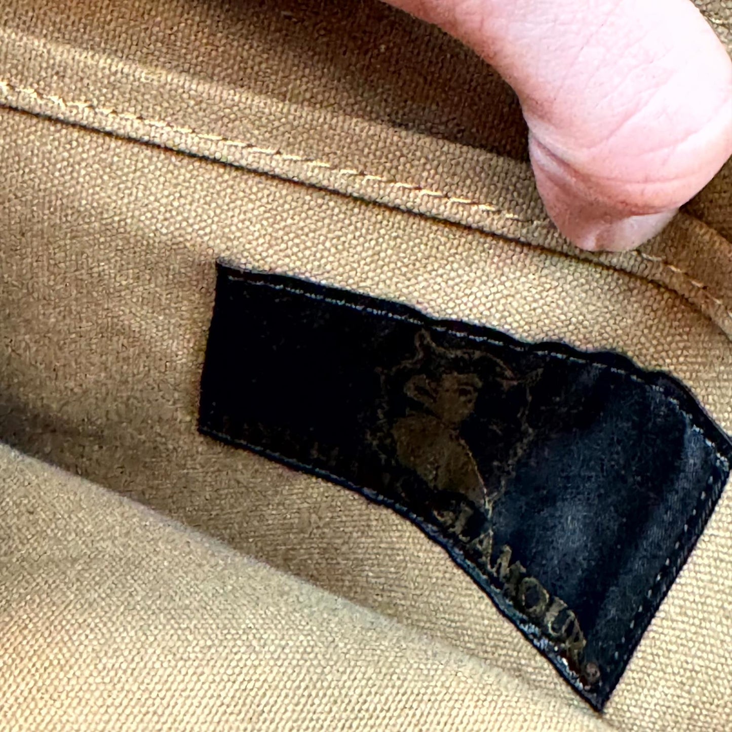 Hysteric Glamour Brown Messenger Bag