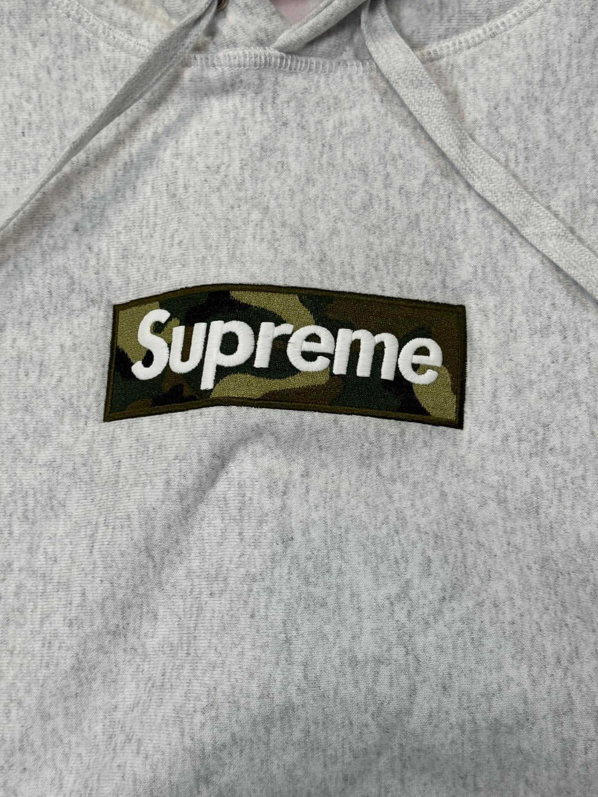 FW23 Supreme Camo Box Logo Hoodie