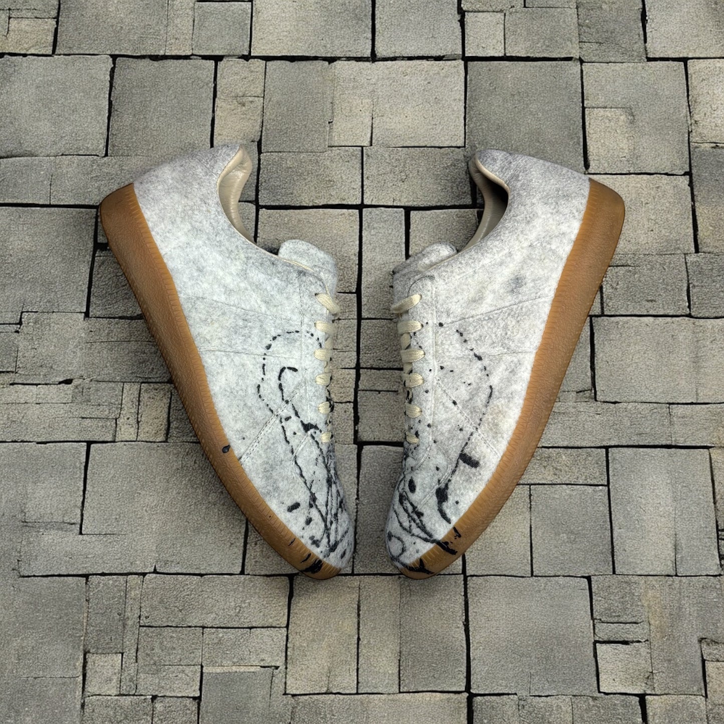 Maison Margiela Felt Paint Splatter GAT