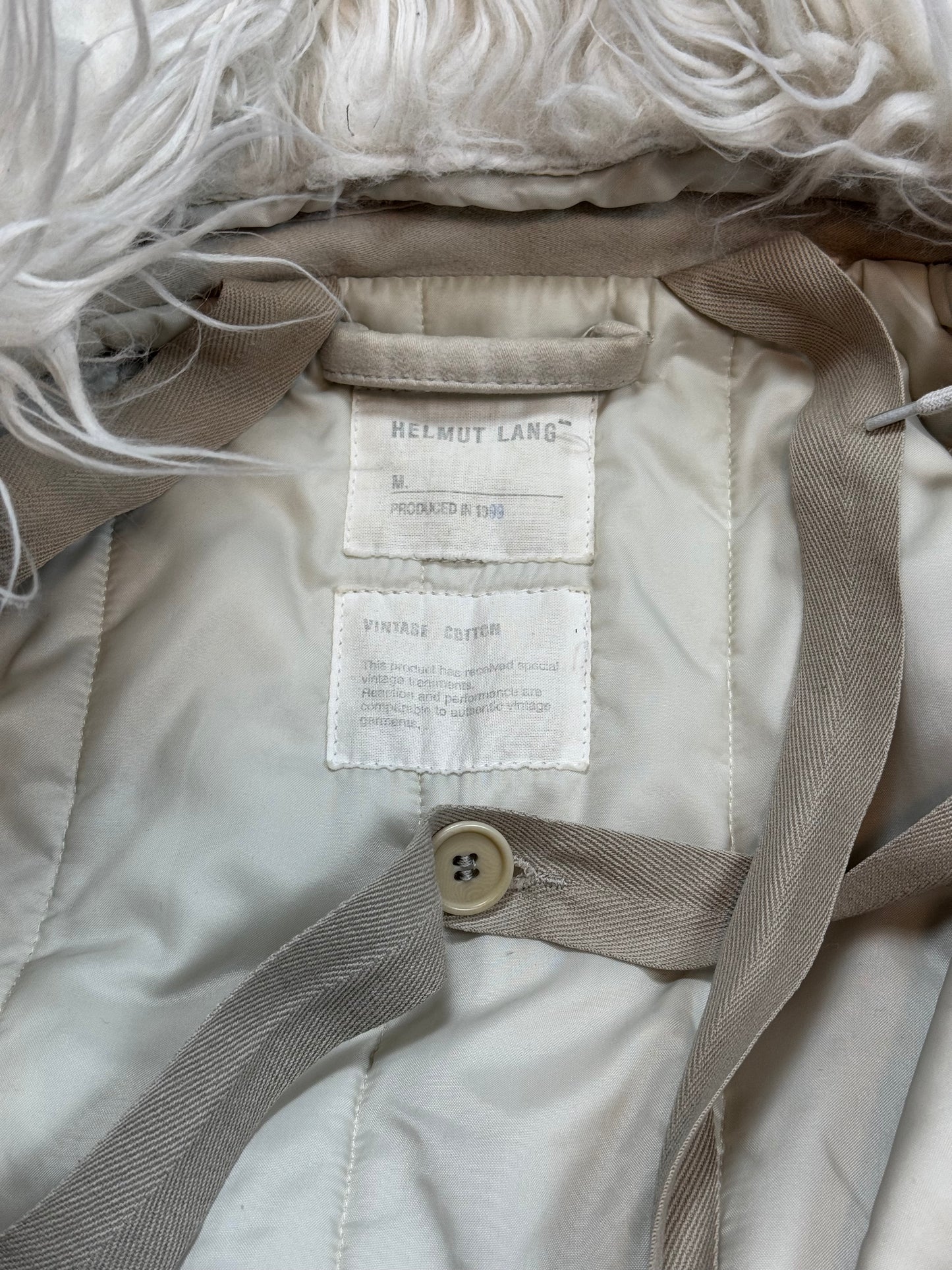 AW99 Helmut Lang Moleskin Astro Jacket