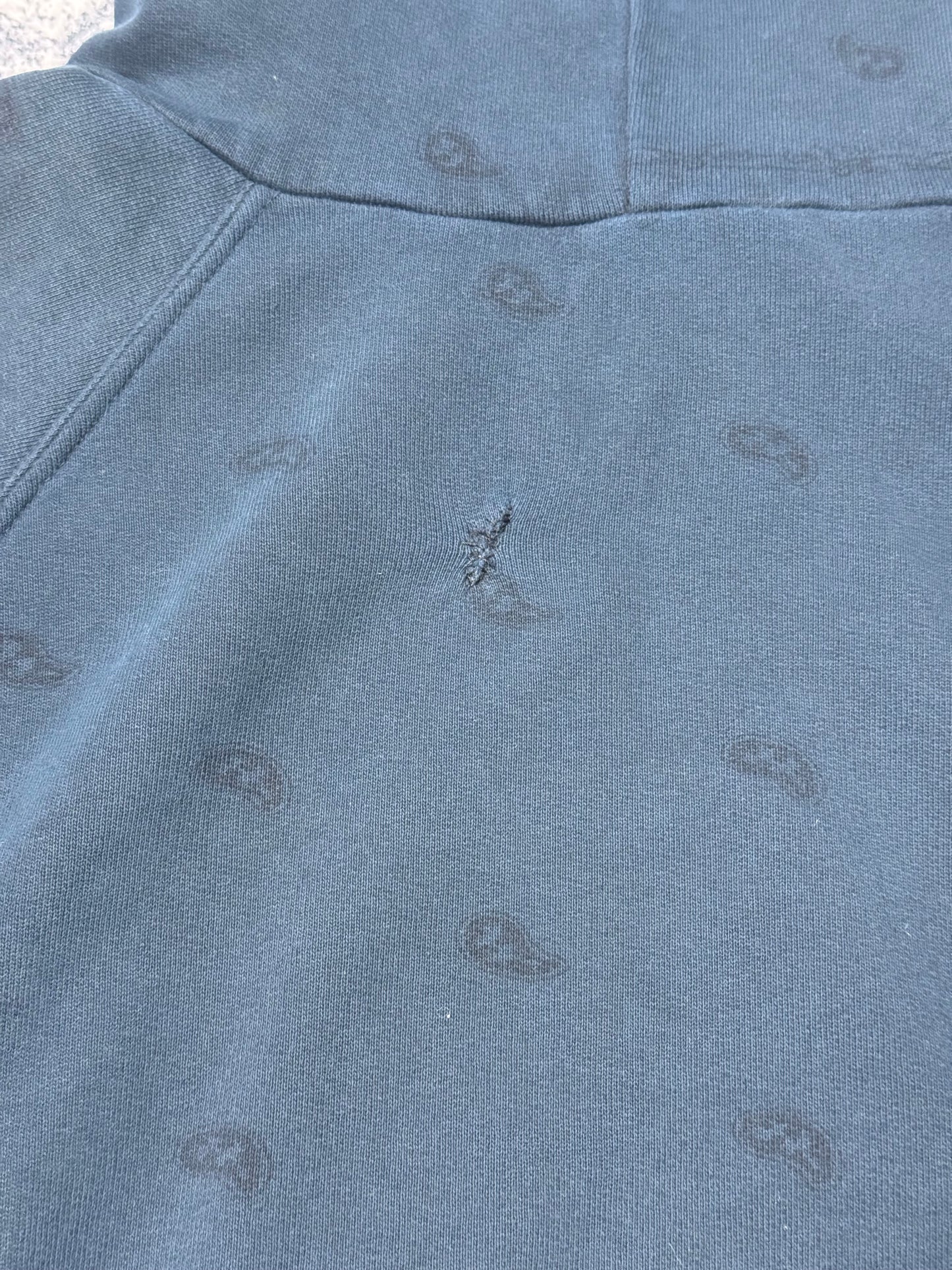 AW04 Raf Simons “Waves” Paisley Hoodie