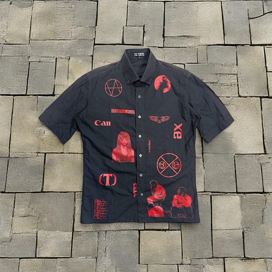 SS03 Raf Simons “Consumed” Cell Button Up