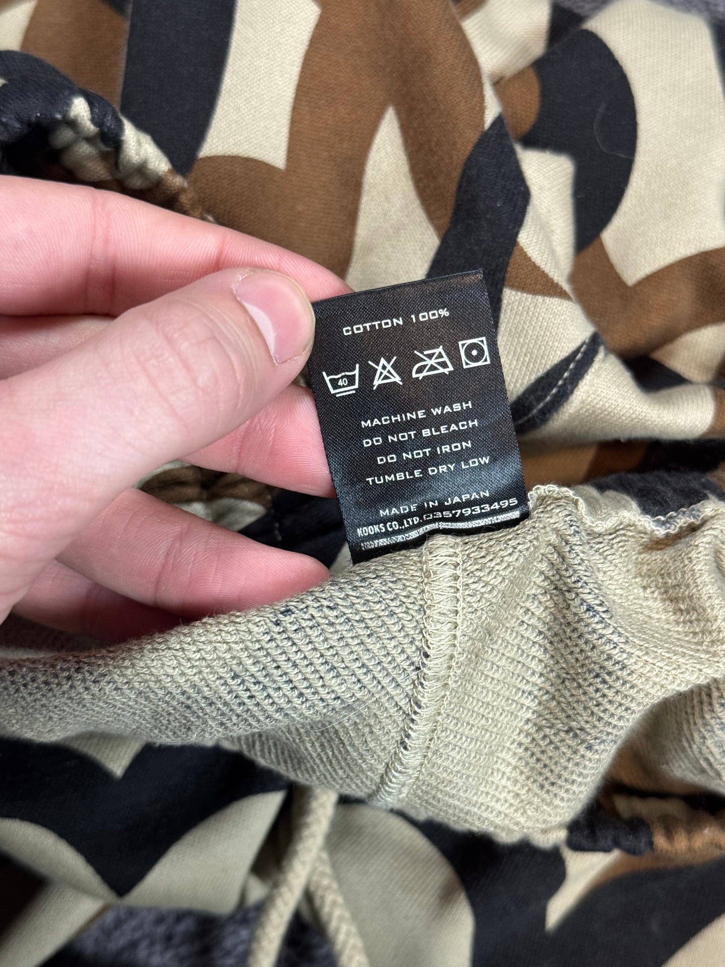 AW04 Number Nine Tribal Sweatpants