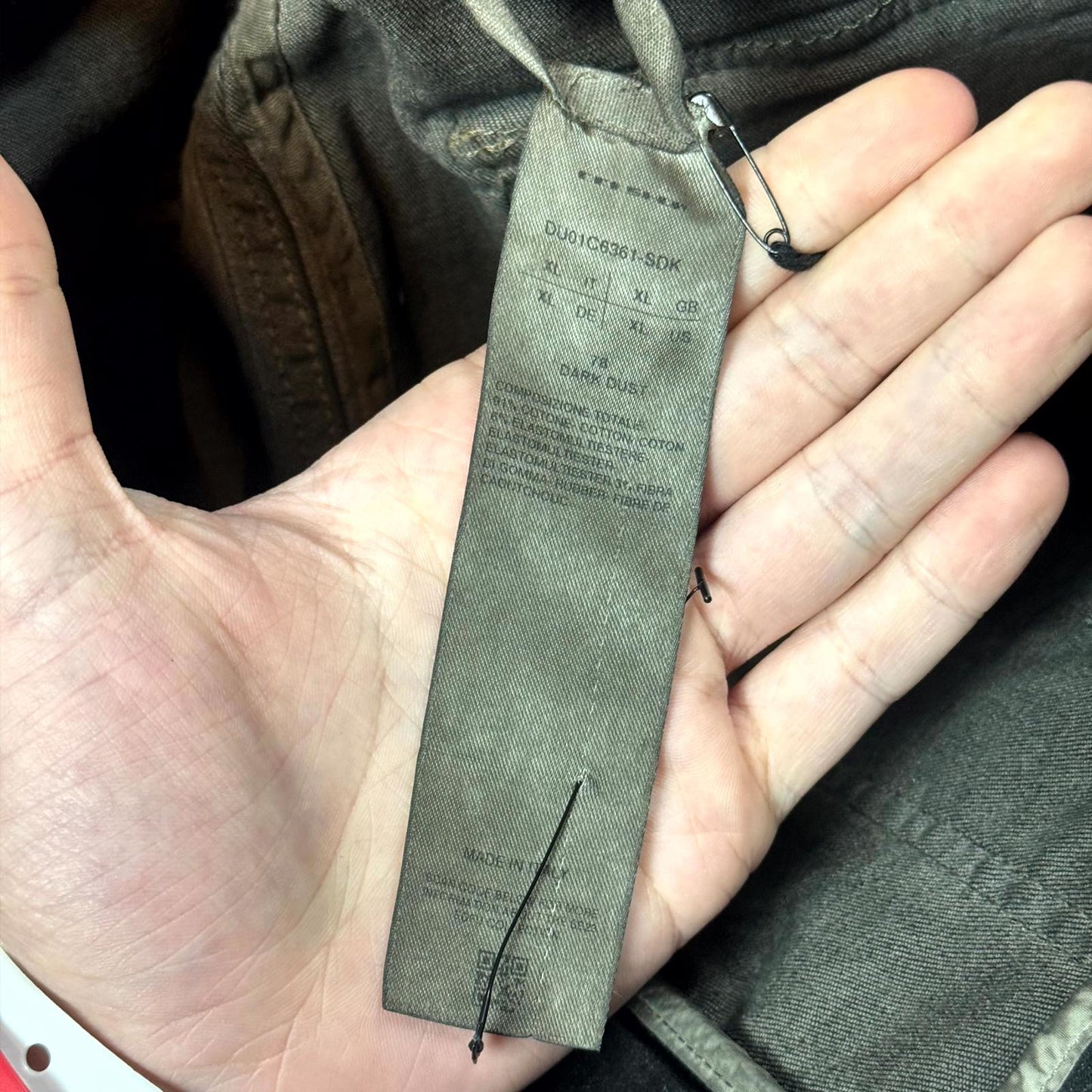 Rick Owens Dark Dust Aircut Joggers