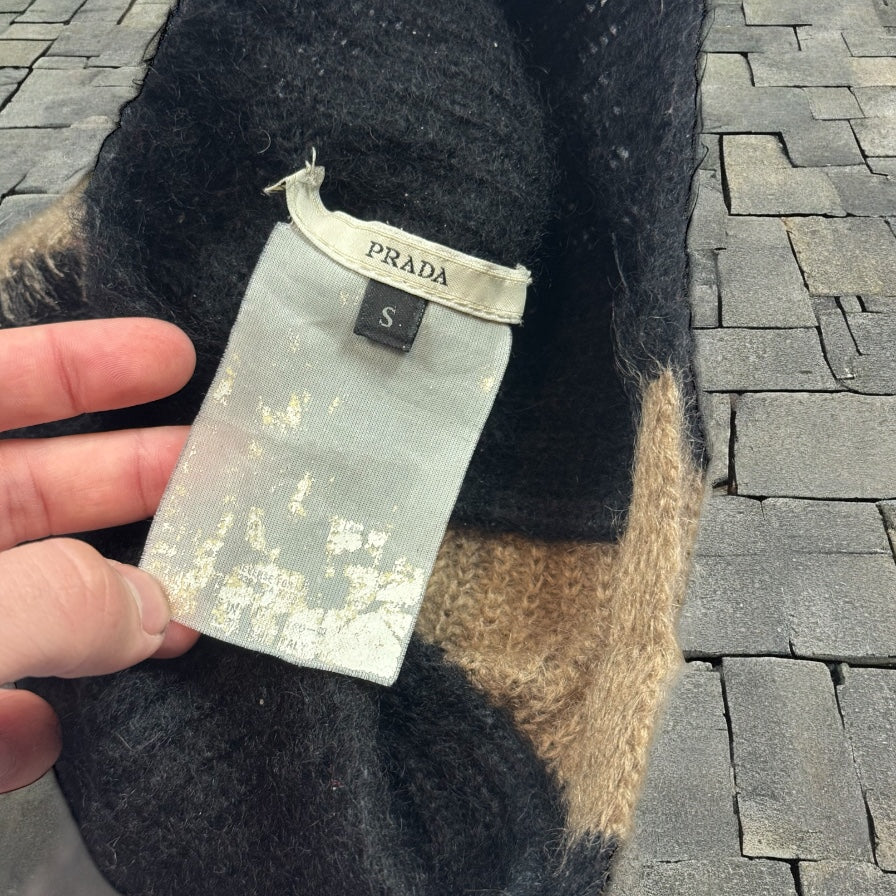 FW07 Prada Brown Mohawk Beanie