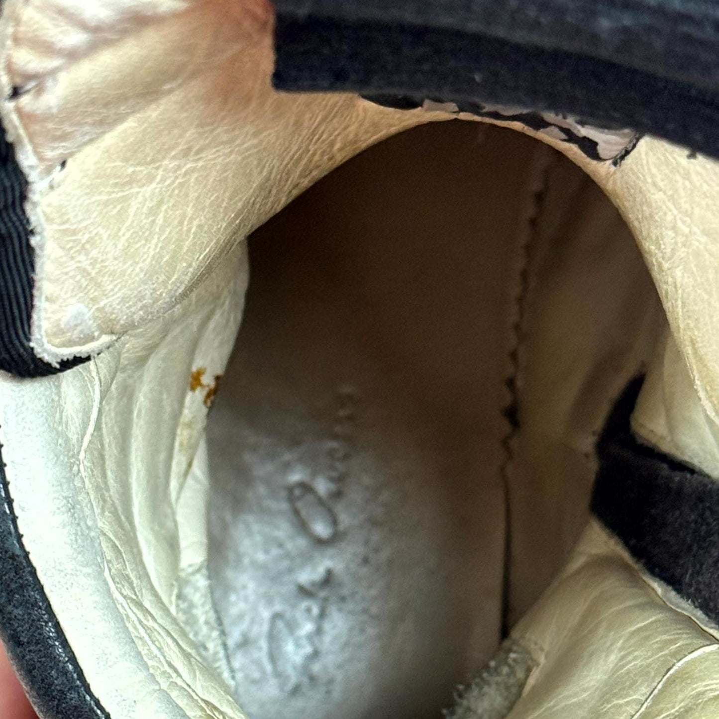 AW06 Rick Owens Black Leather Dunks
