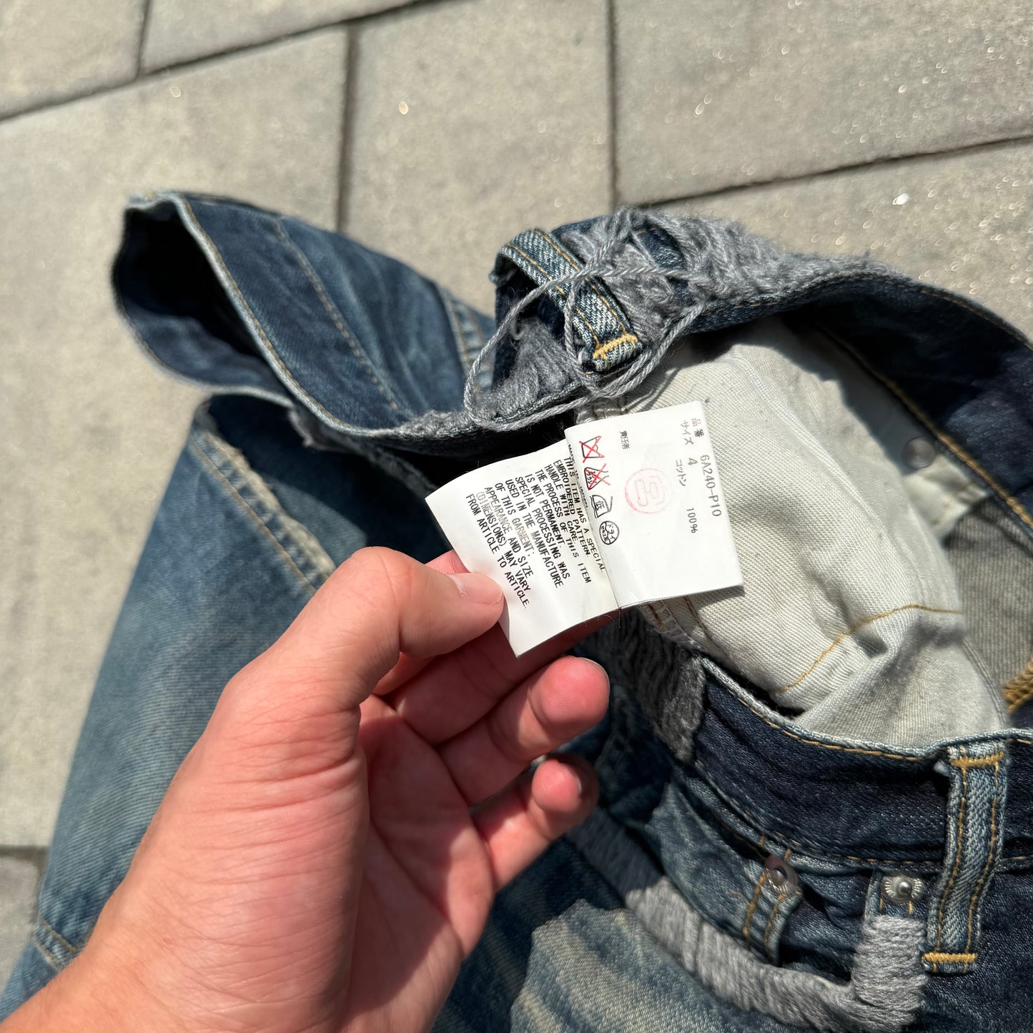 AW06 Undercover Bug Denim