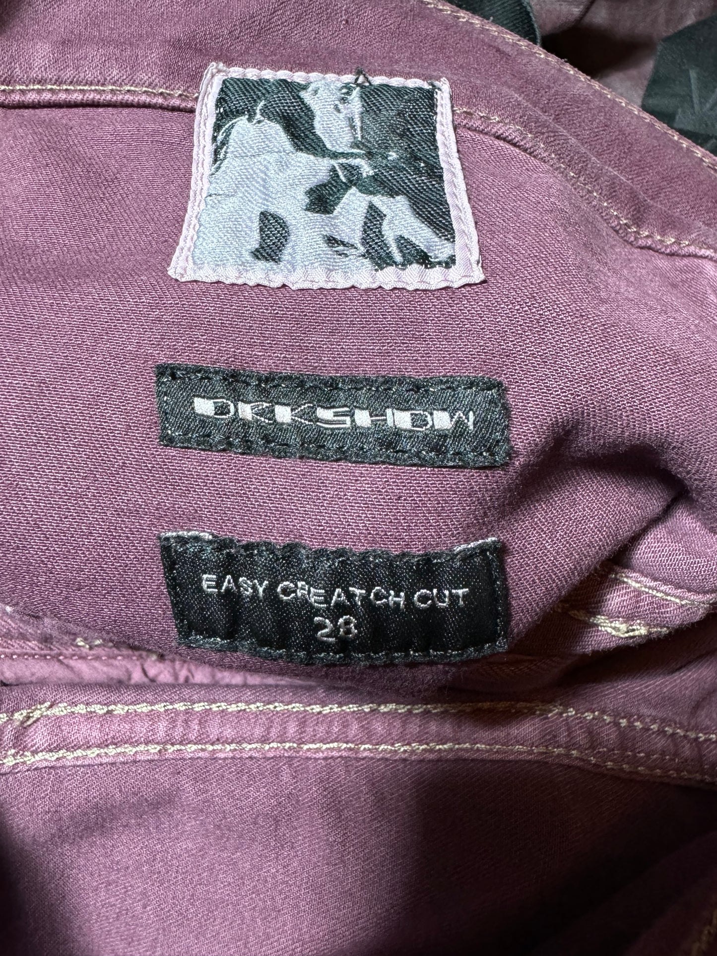 Rick Owens Cherry Waxed Easy Creatches