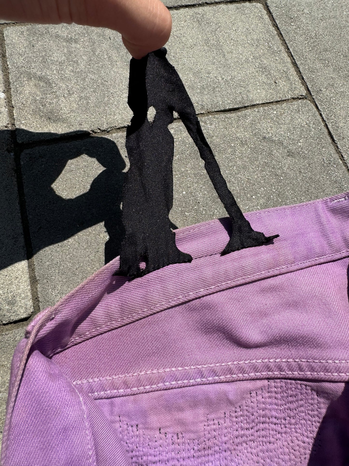 Playboi Carti Vlone 1 of 1 Purple Scab Denim