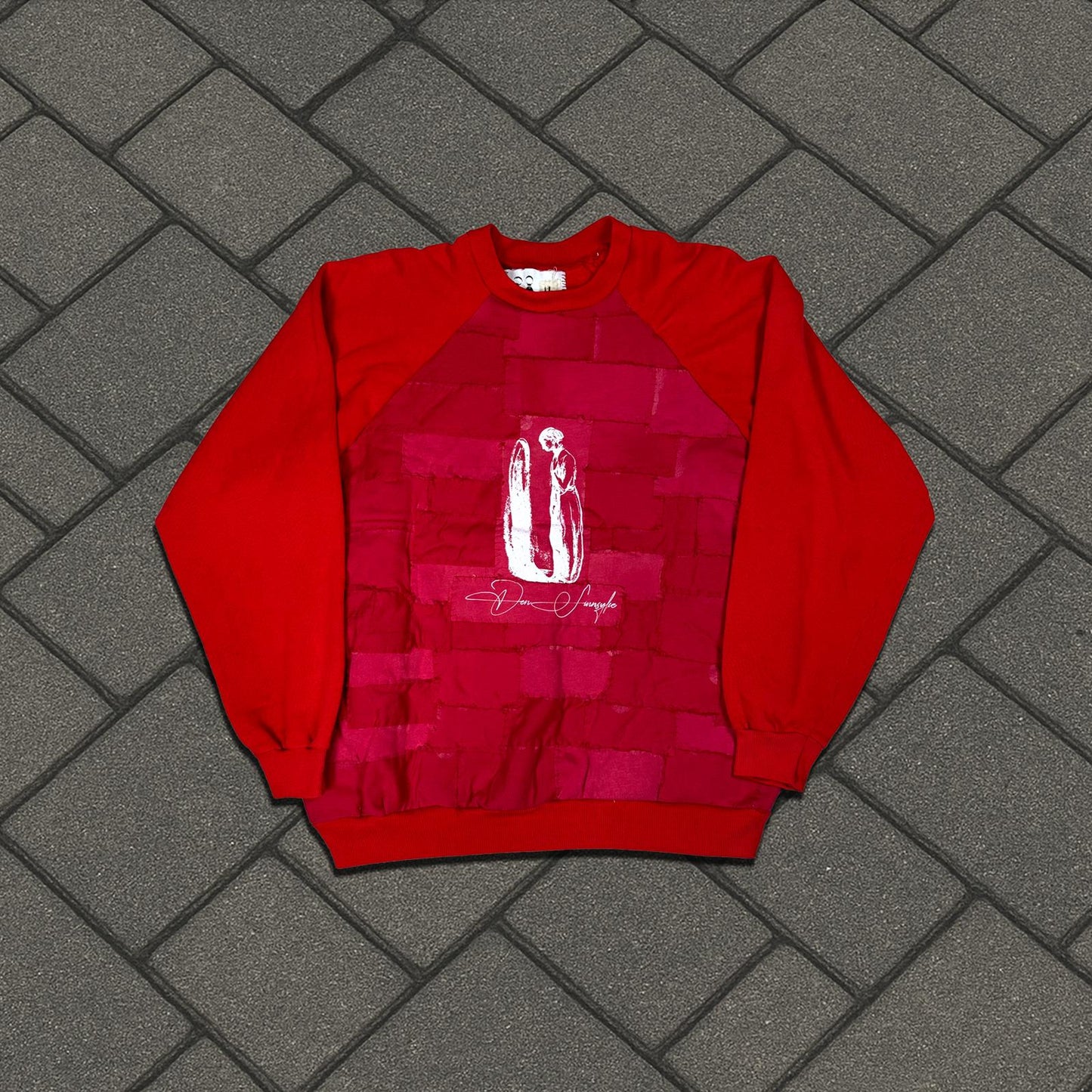 Miju Repairs x Noon ‘The Insane’ Patchwork Crewneck