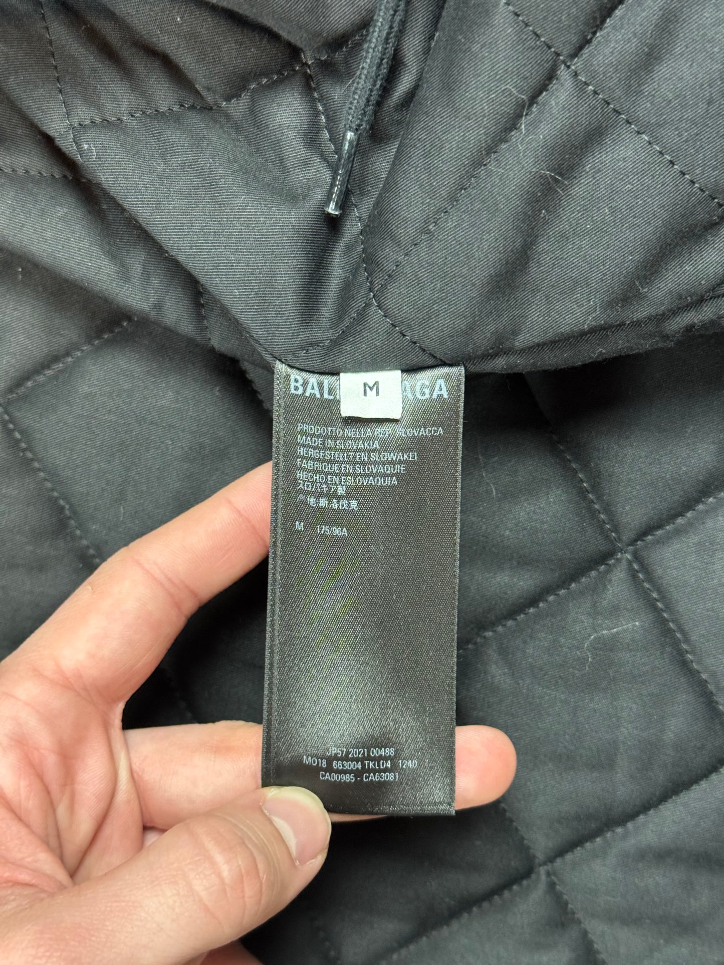 Balenciaga Snow Camo Parka