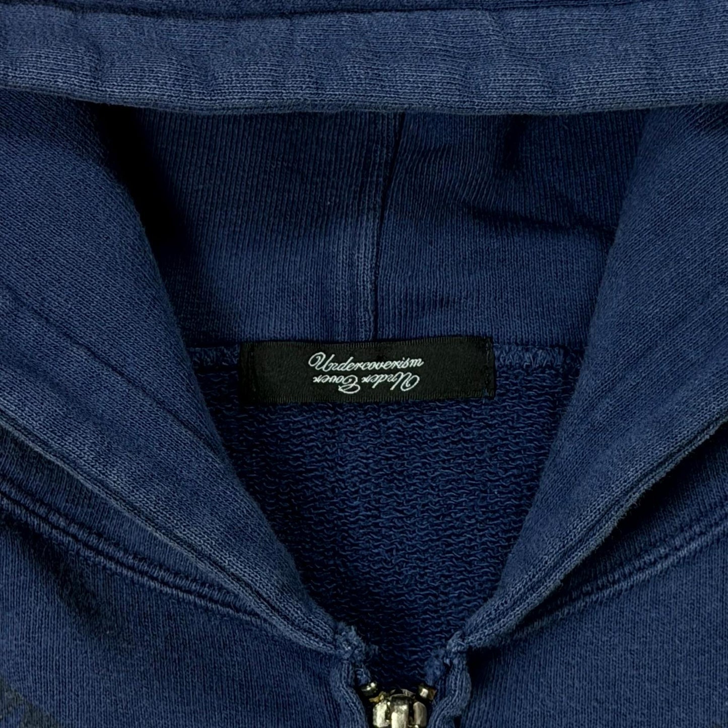 2013 Undercover Blue Giz Zip Up Hoodie