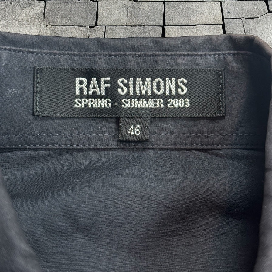SS03 Raf Simons “Consumed” Cell Button Up