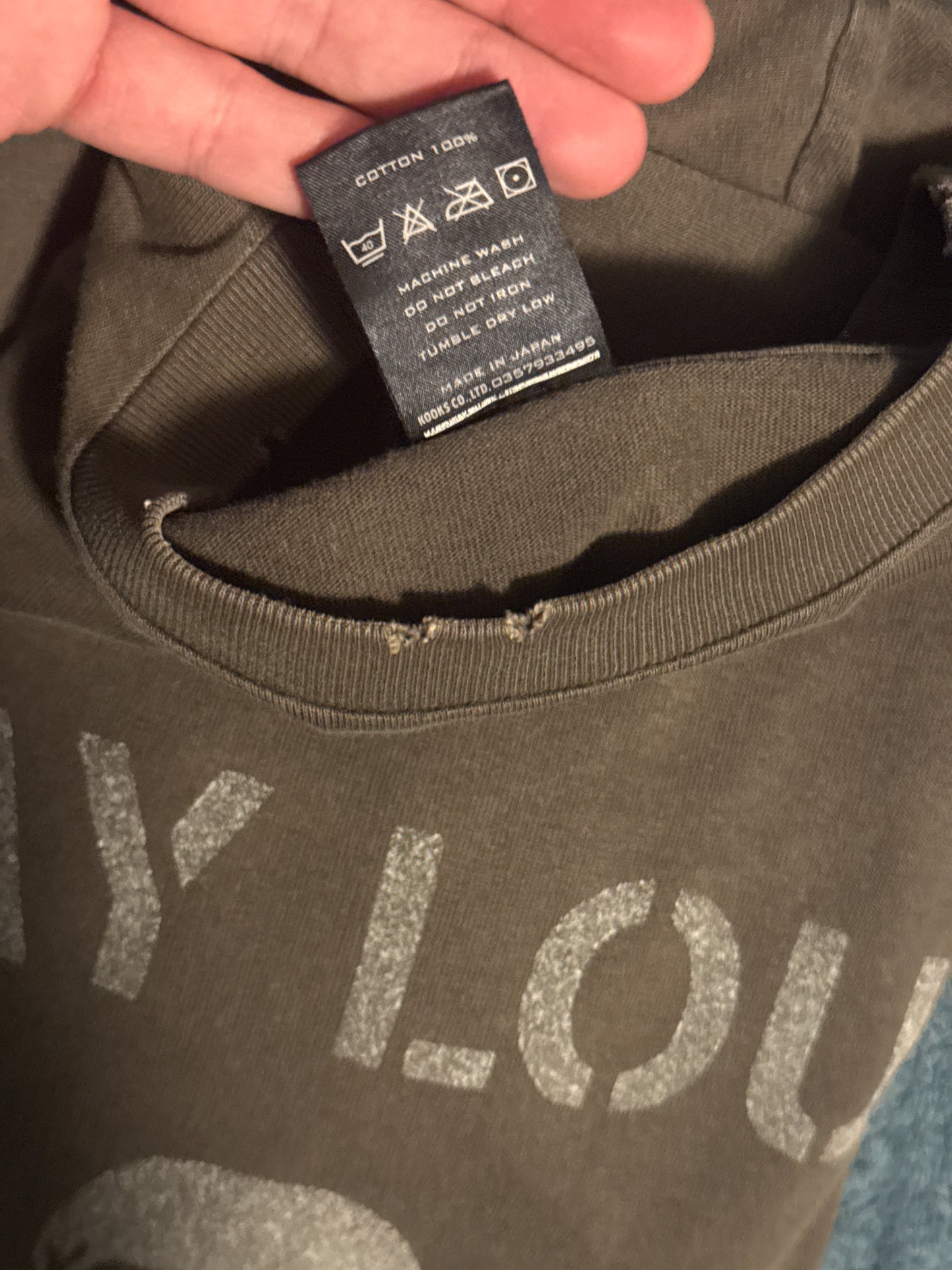 SS04 Number Nine Play Loud Tee