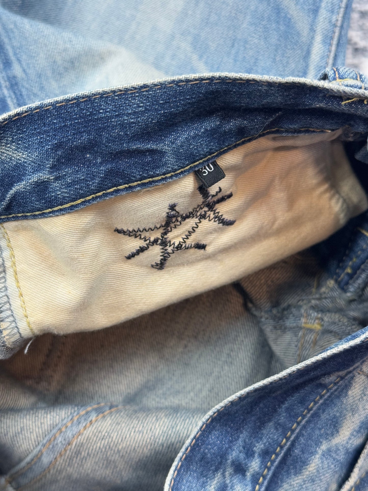 Hysteric Glamour Bootcut Typewriter Denim