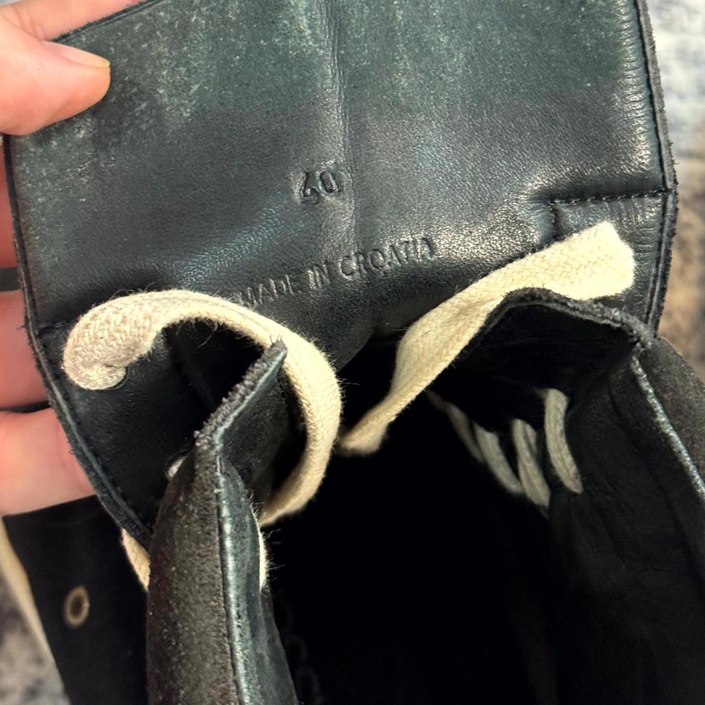 Kris Van Assche Multi Lace Sneaker