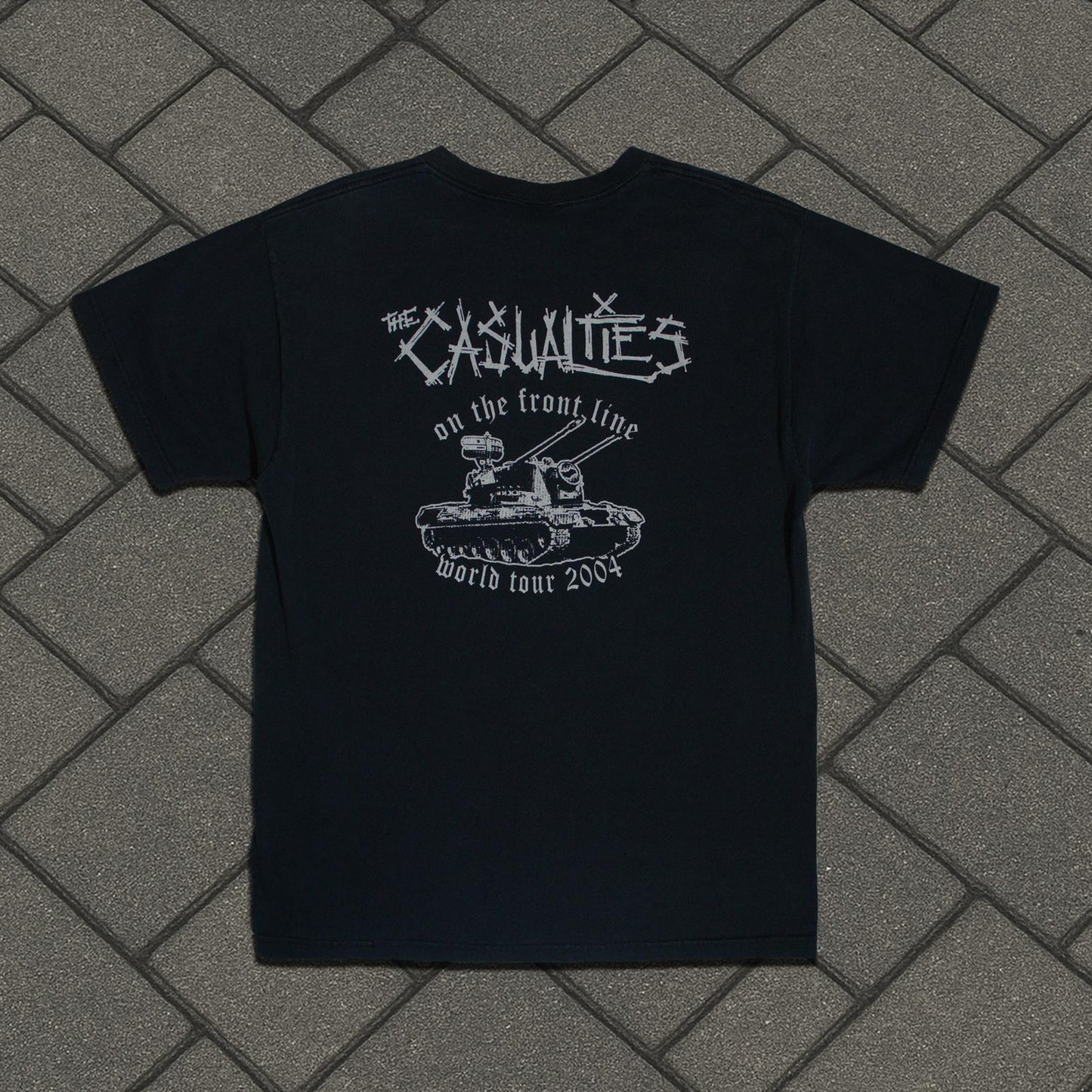 2004 The Casualties Criminal Class Tee