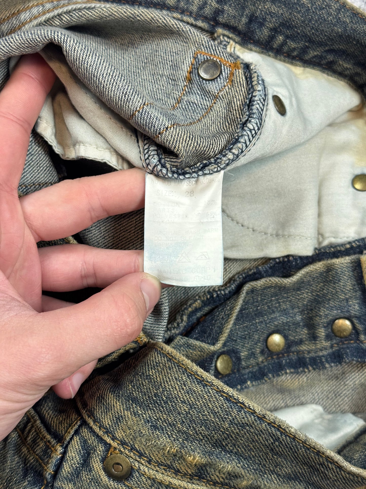 Ifsixwasnine Pierced Bootcut Mudmax Denim