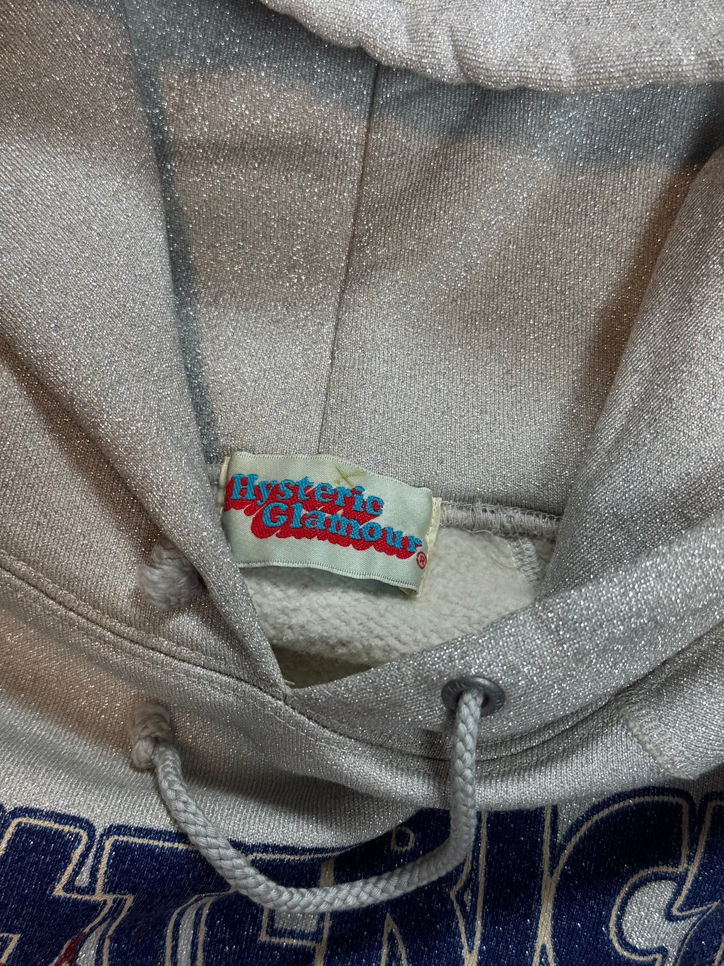 Hysteric Glamour Glitter Lips Hoodie