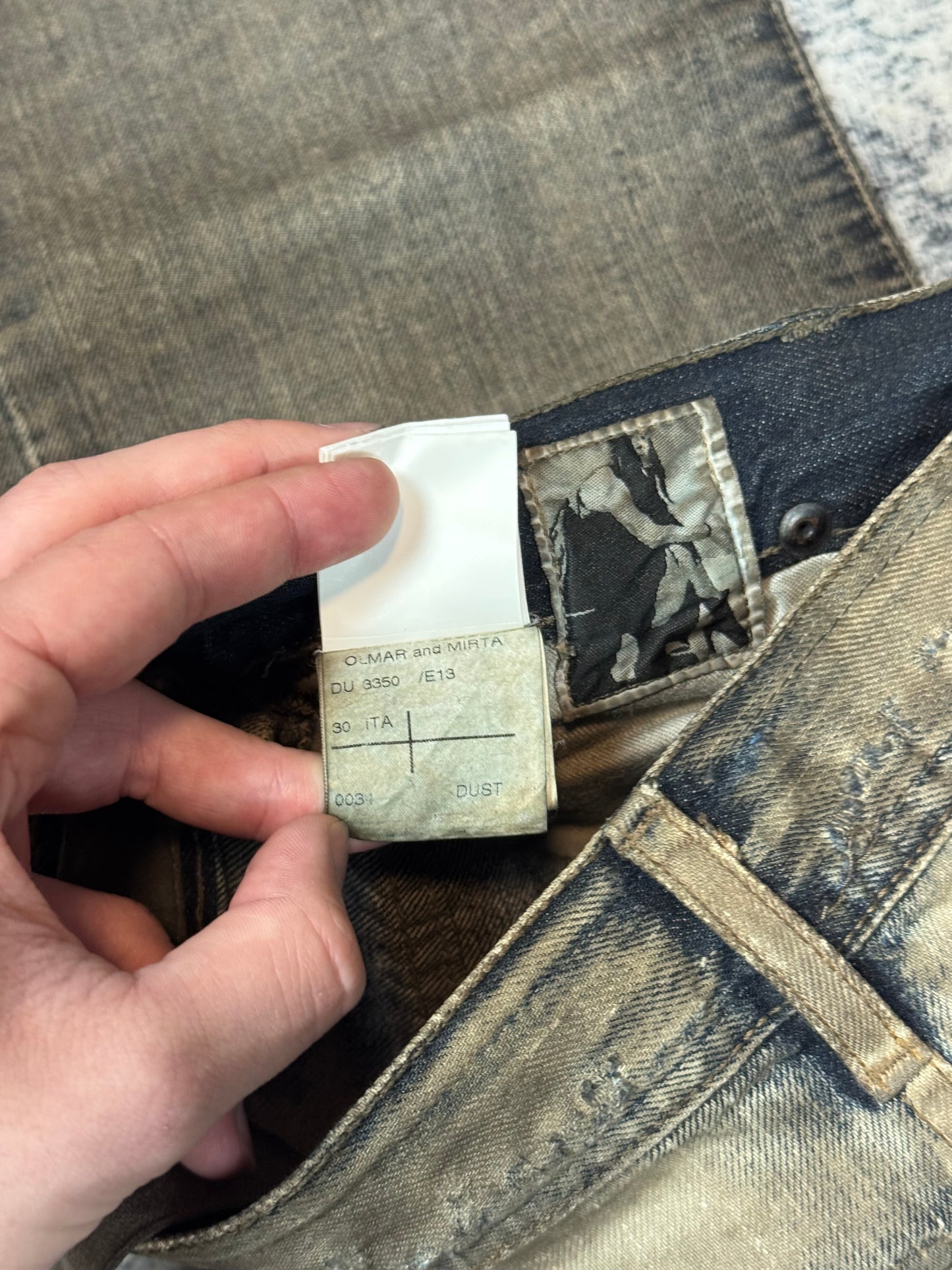FW08 Rick Owens Dust Denim