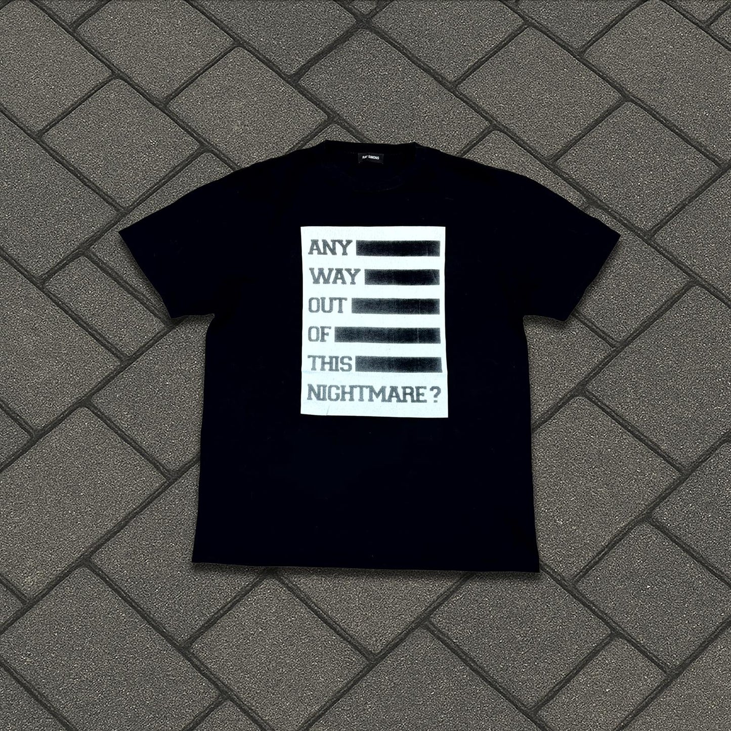 AW17 Raf Simons Nightmare Tee