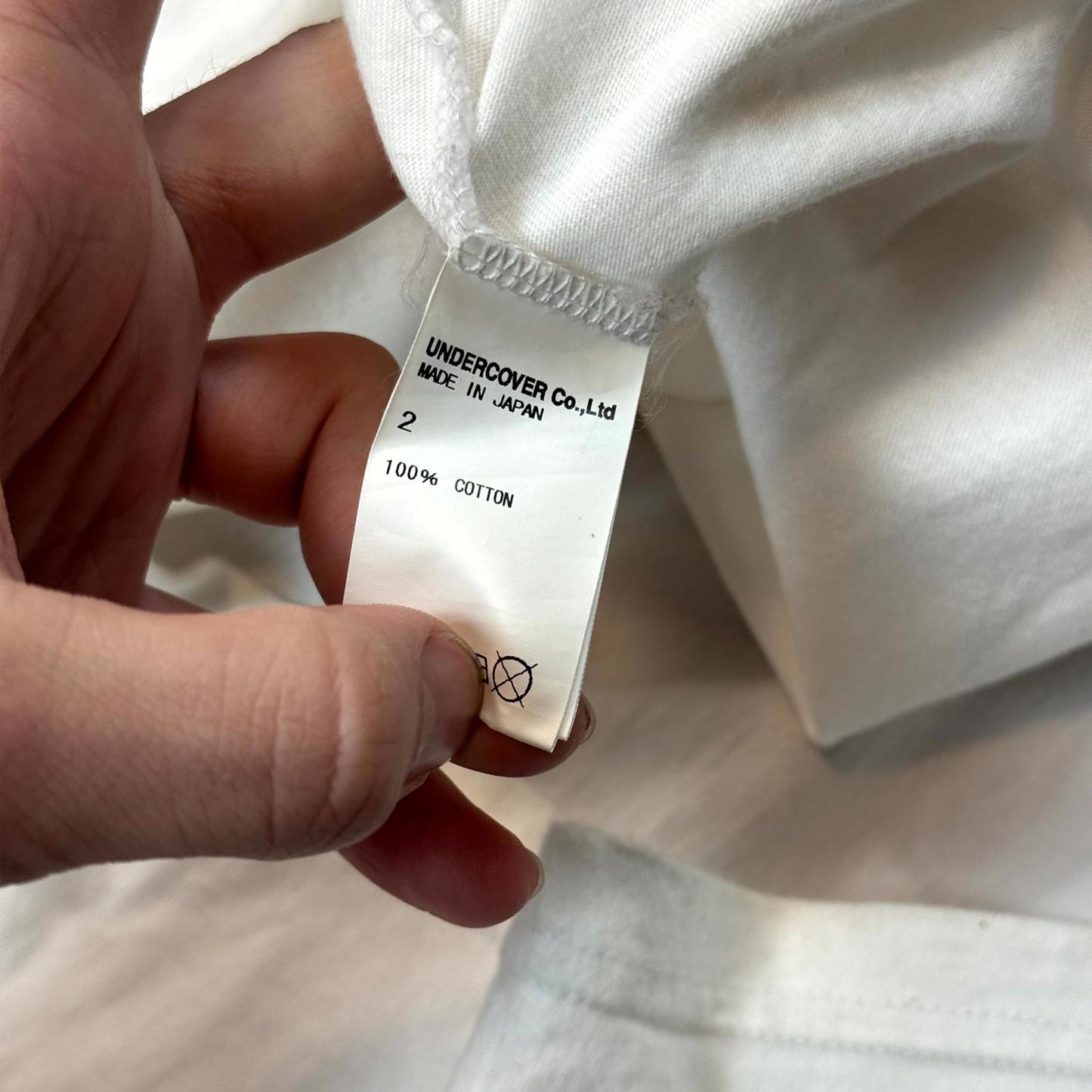 Undercover White Groupie Tee