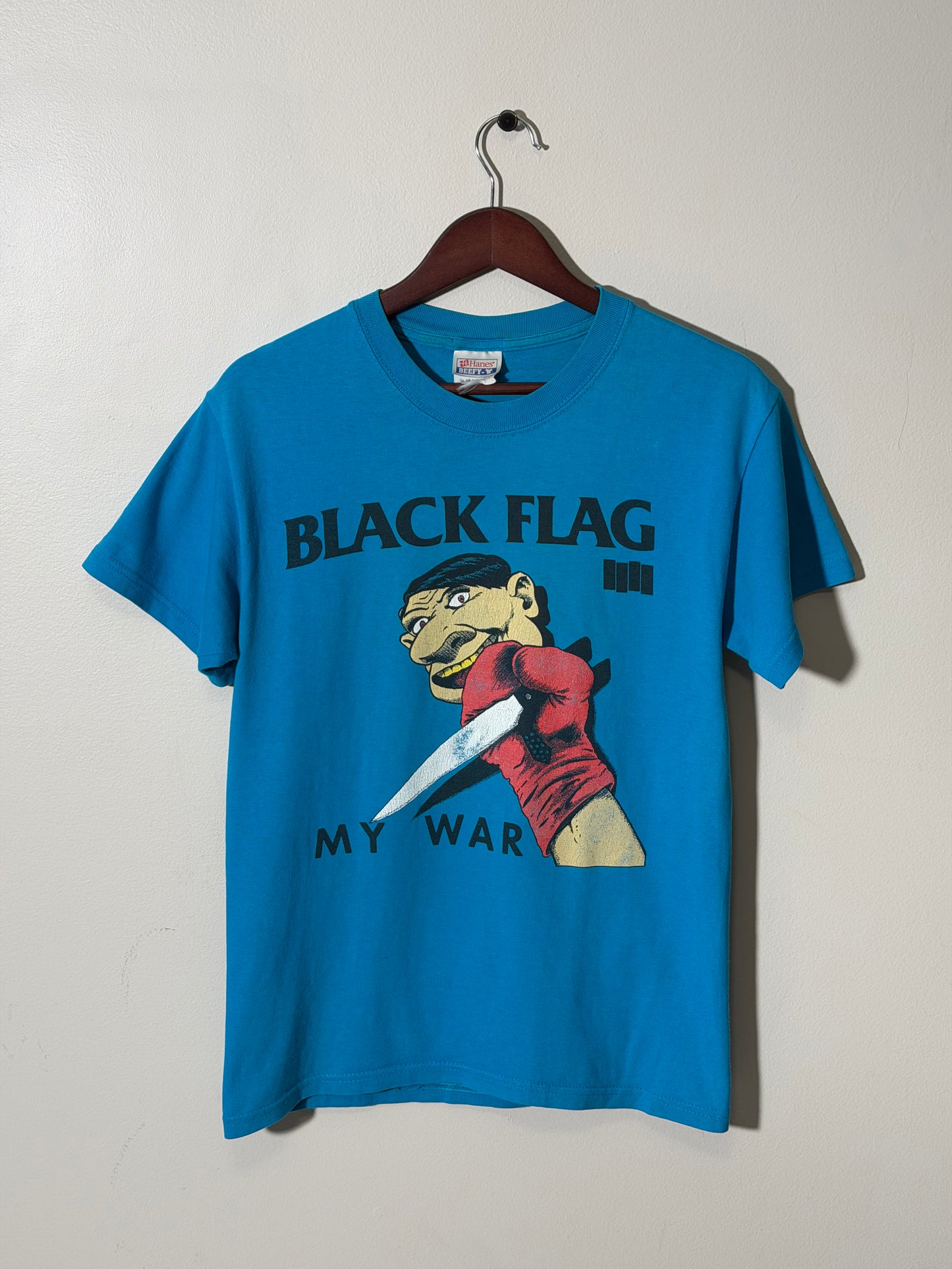 1995 Black Flag Blue ‘My War’ Tee