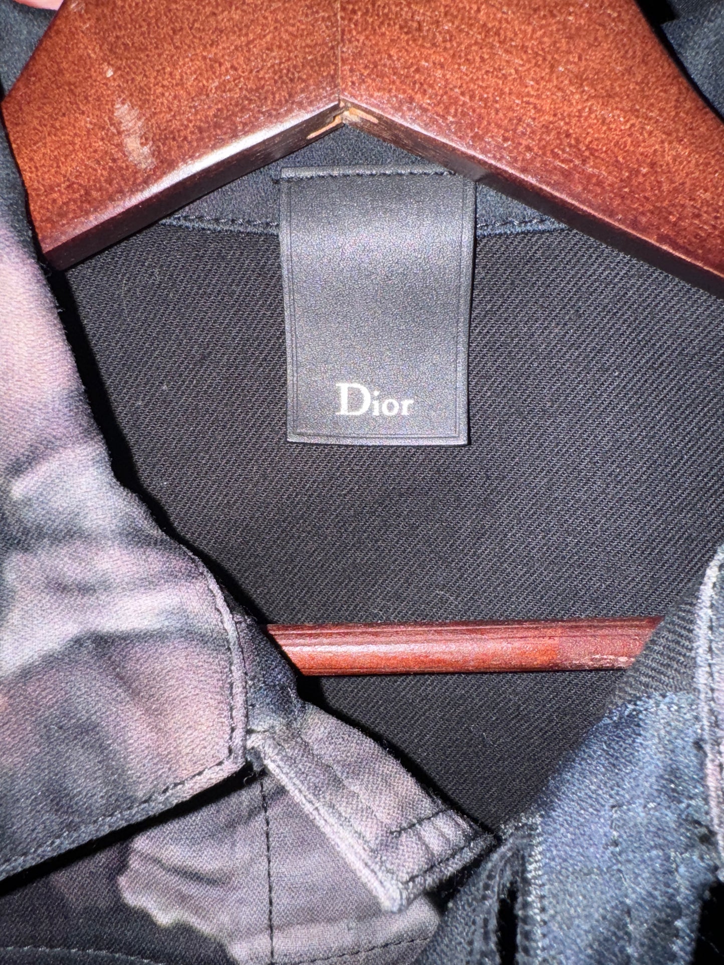 AW17 Dior Homme Dan Witz Moshpit Denim Jacket