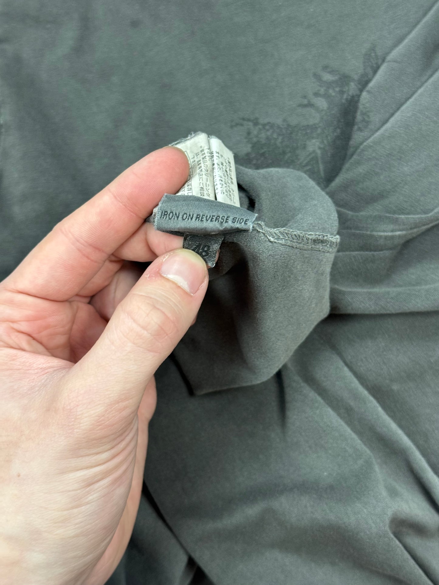 SS04 Raf Simons Elastane Tee