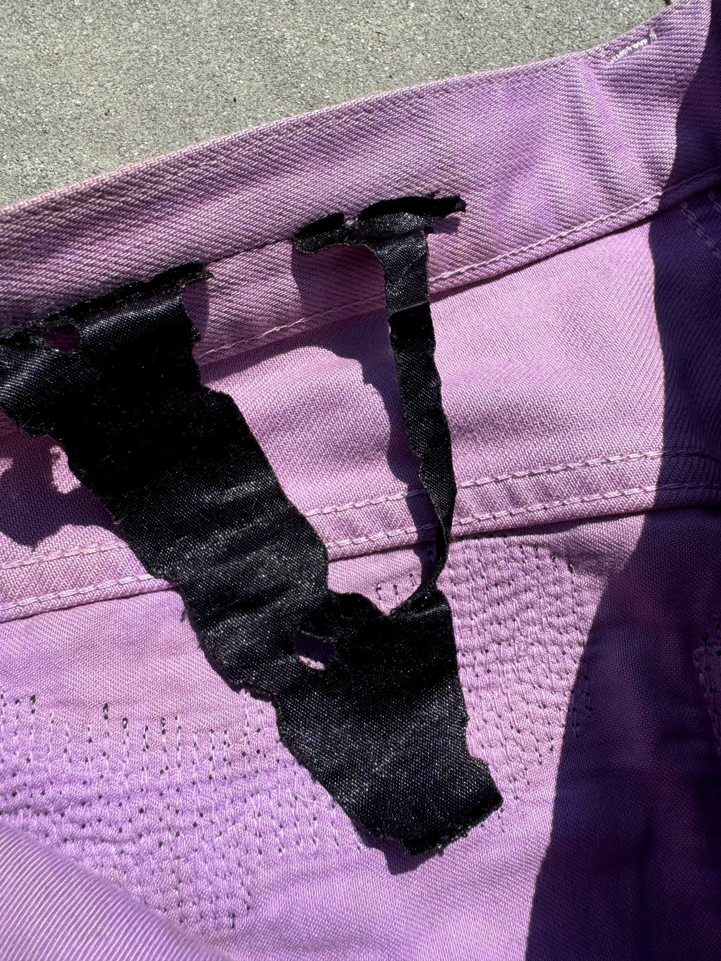 Playboi Carti Vlone 1 of 1 Purple Scab Denim