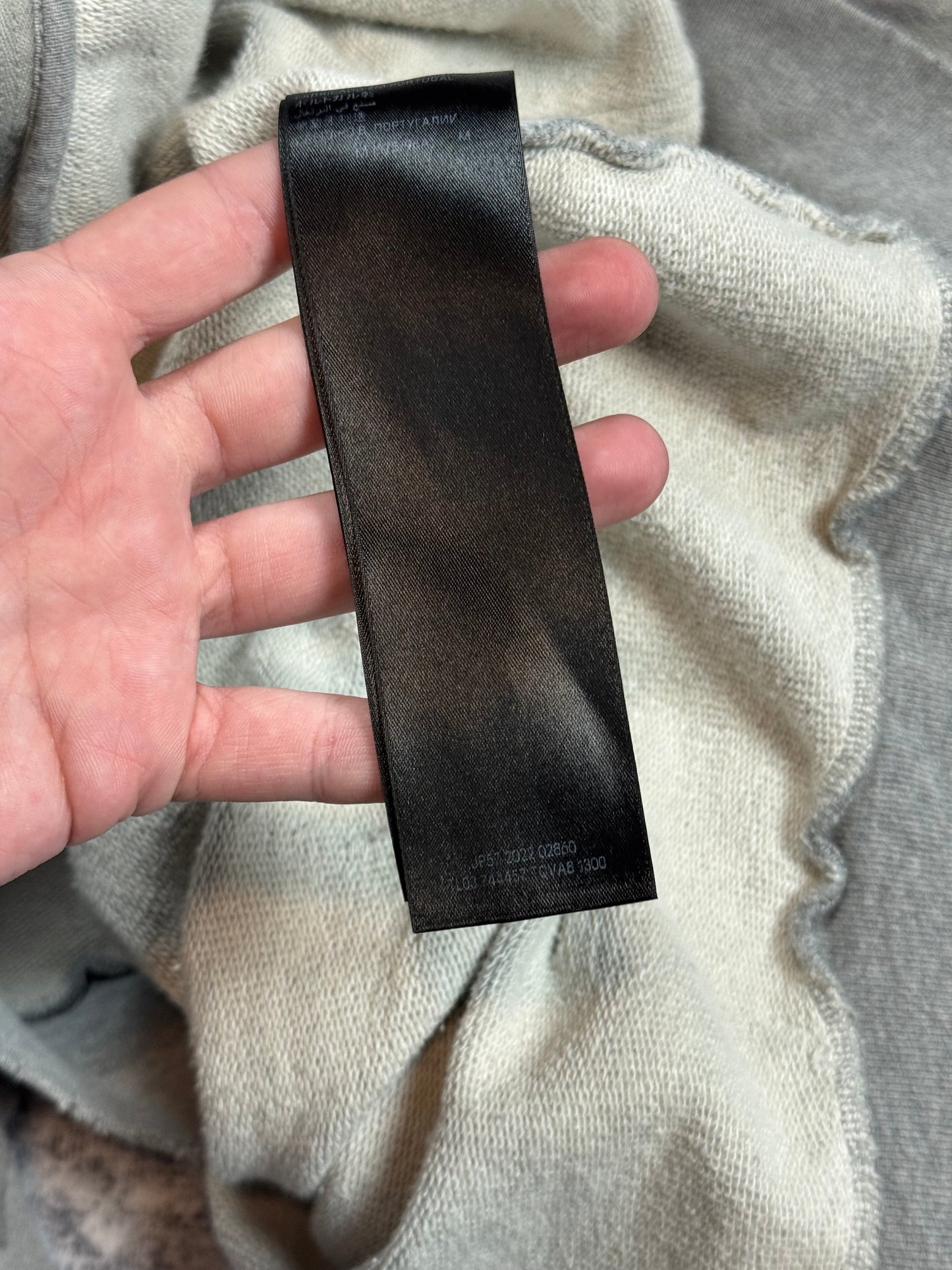 SS23 Balenciaga Grey Skater Zip Up