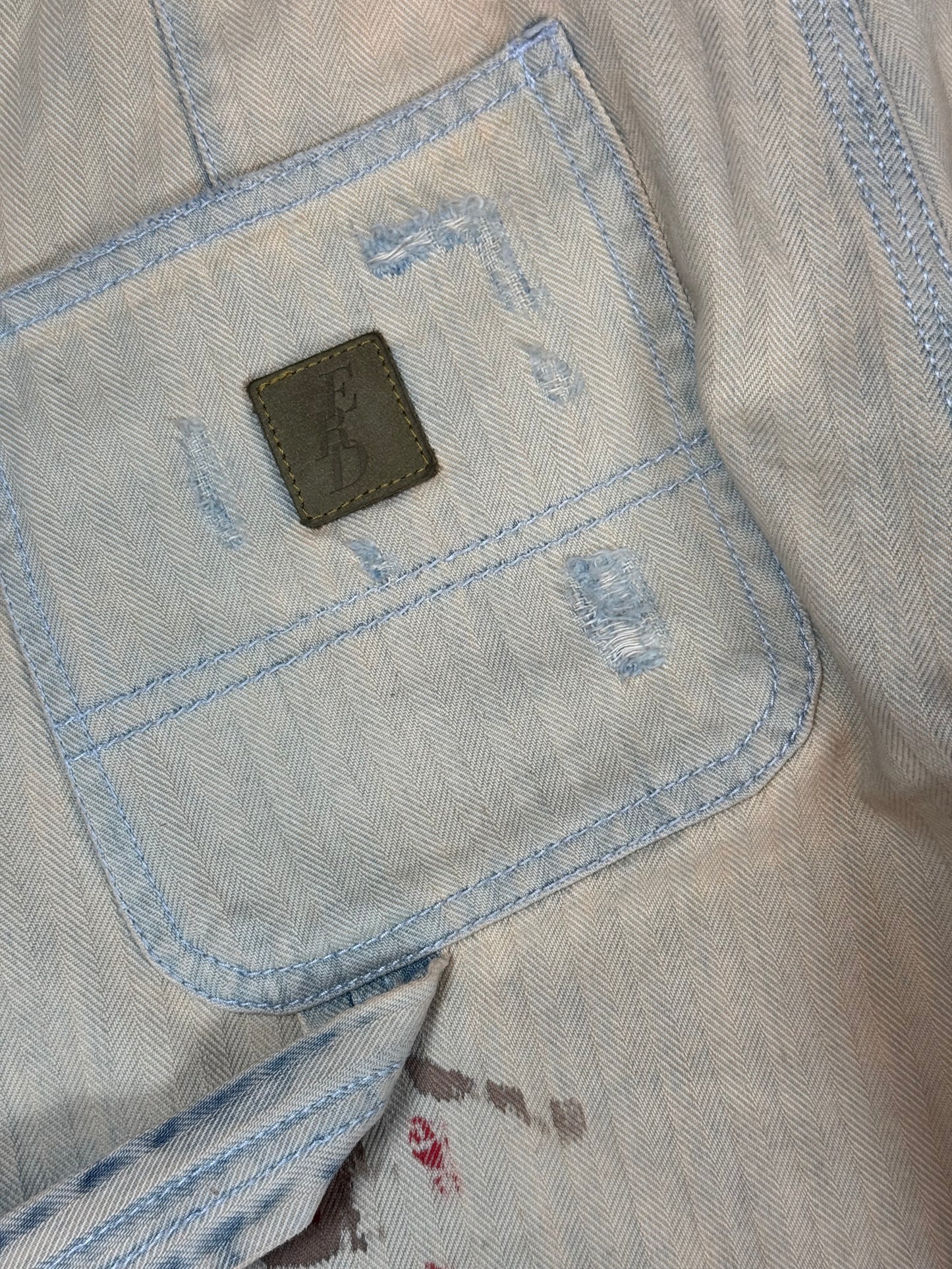 SS23 Enfants Riches Deprimes Blood Splatter Work Pants