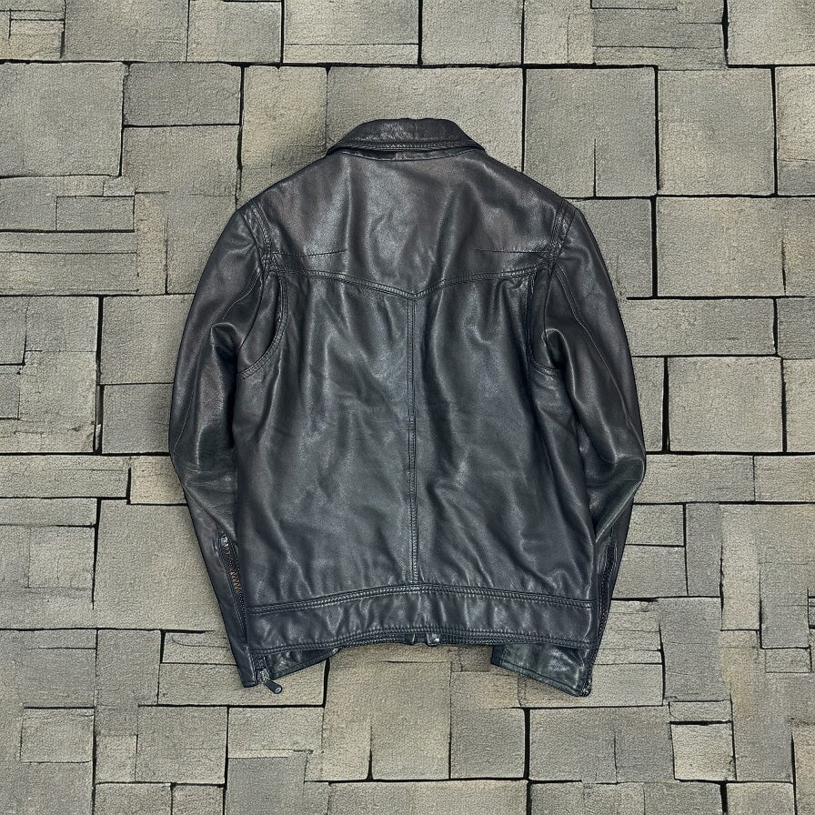 AW05 Dior Homme “T Pocket” Leather Jacket