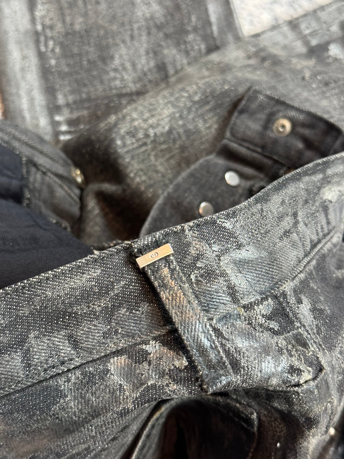 AW08 Dior Homme Luster Denim