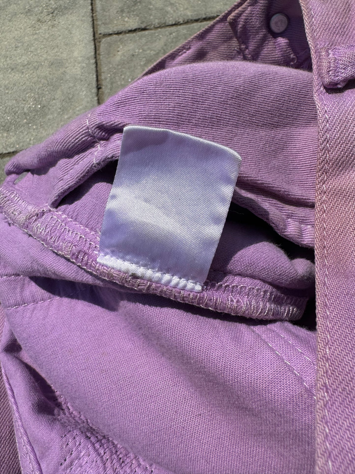 Playboi Carti Vlone 1 of 1 Purple Scab Denim