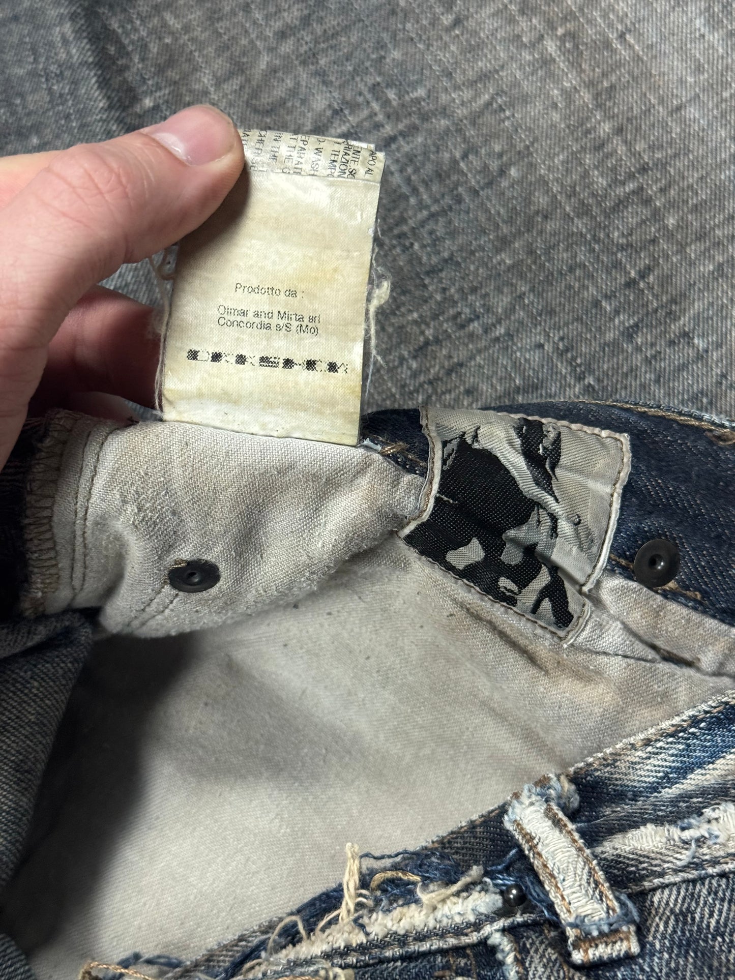 Rick Owens Olmar & Mirta Dust Denim
