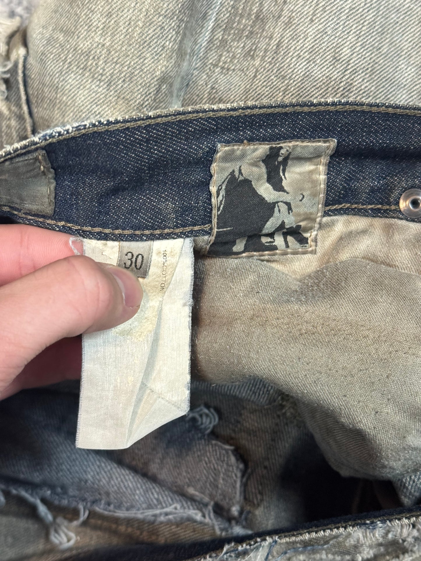 FW08 Rick Owens Dust Denim