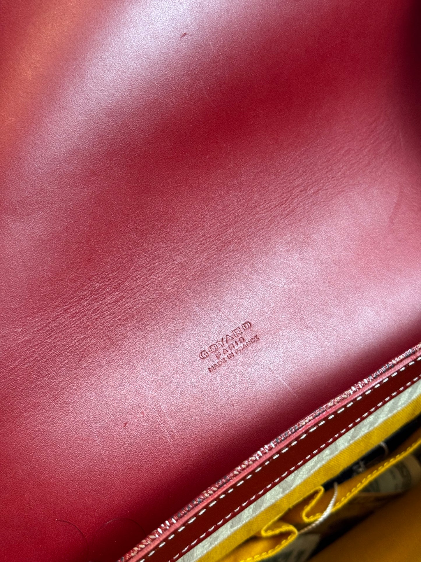 2013 Goyard Grand Bleu Messenger Bag