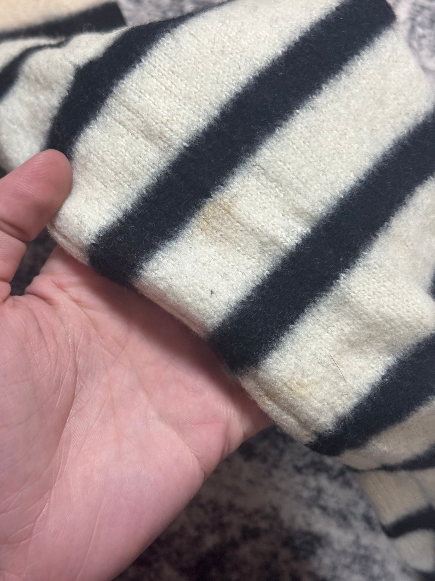 2019 Saint Laurent Striped Mohair Sweater