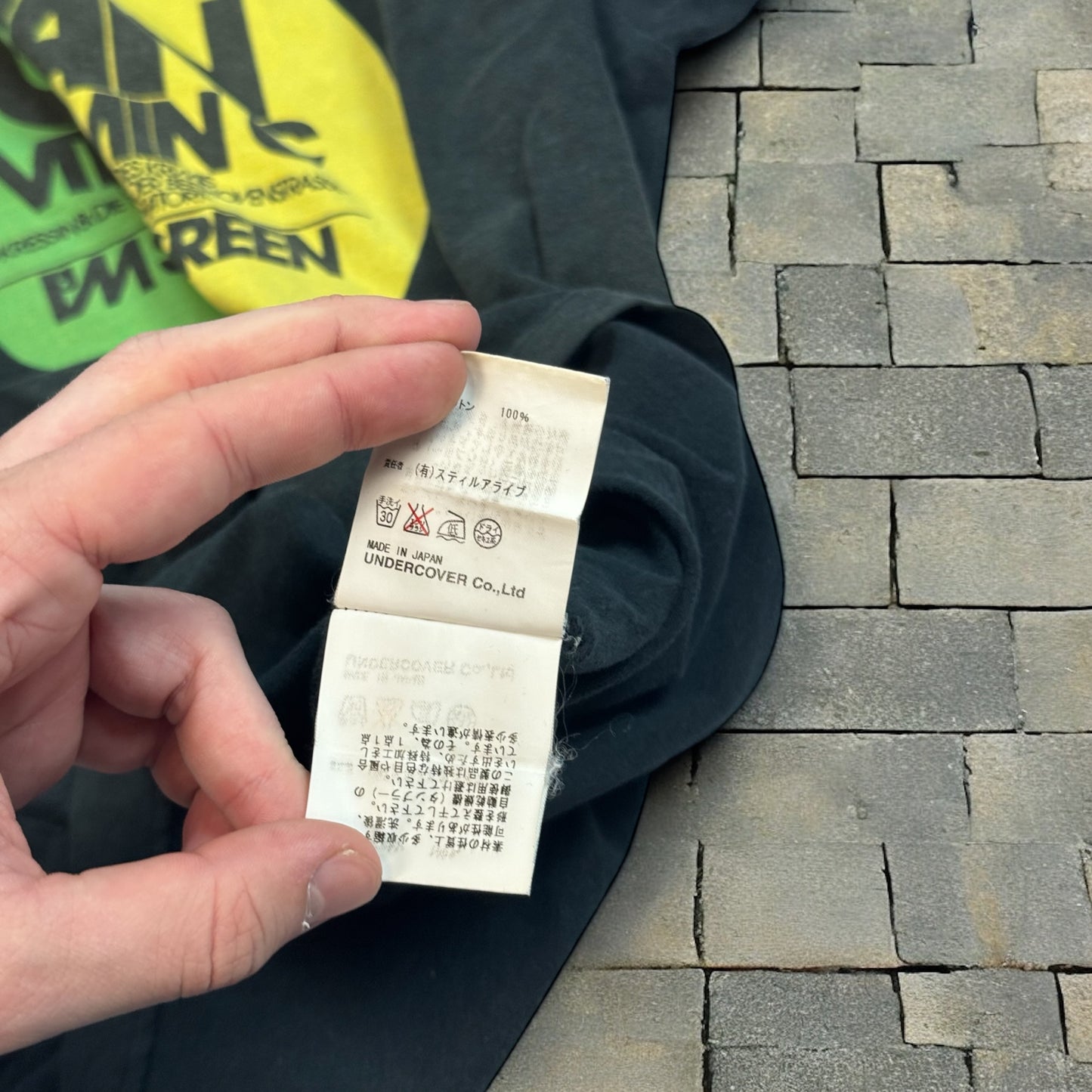 SS07 Undercover Lemon Lime Tee