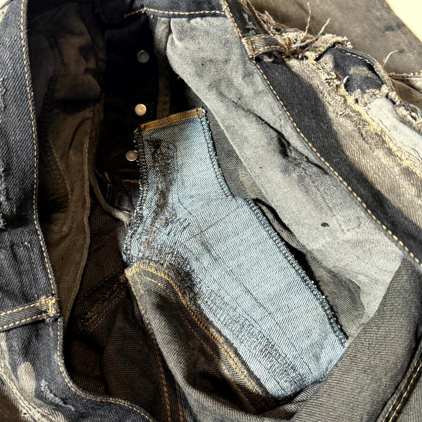 FW12 Rick Owens Hogwash Detroit Denim