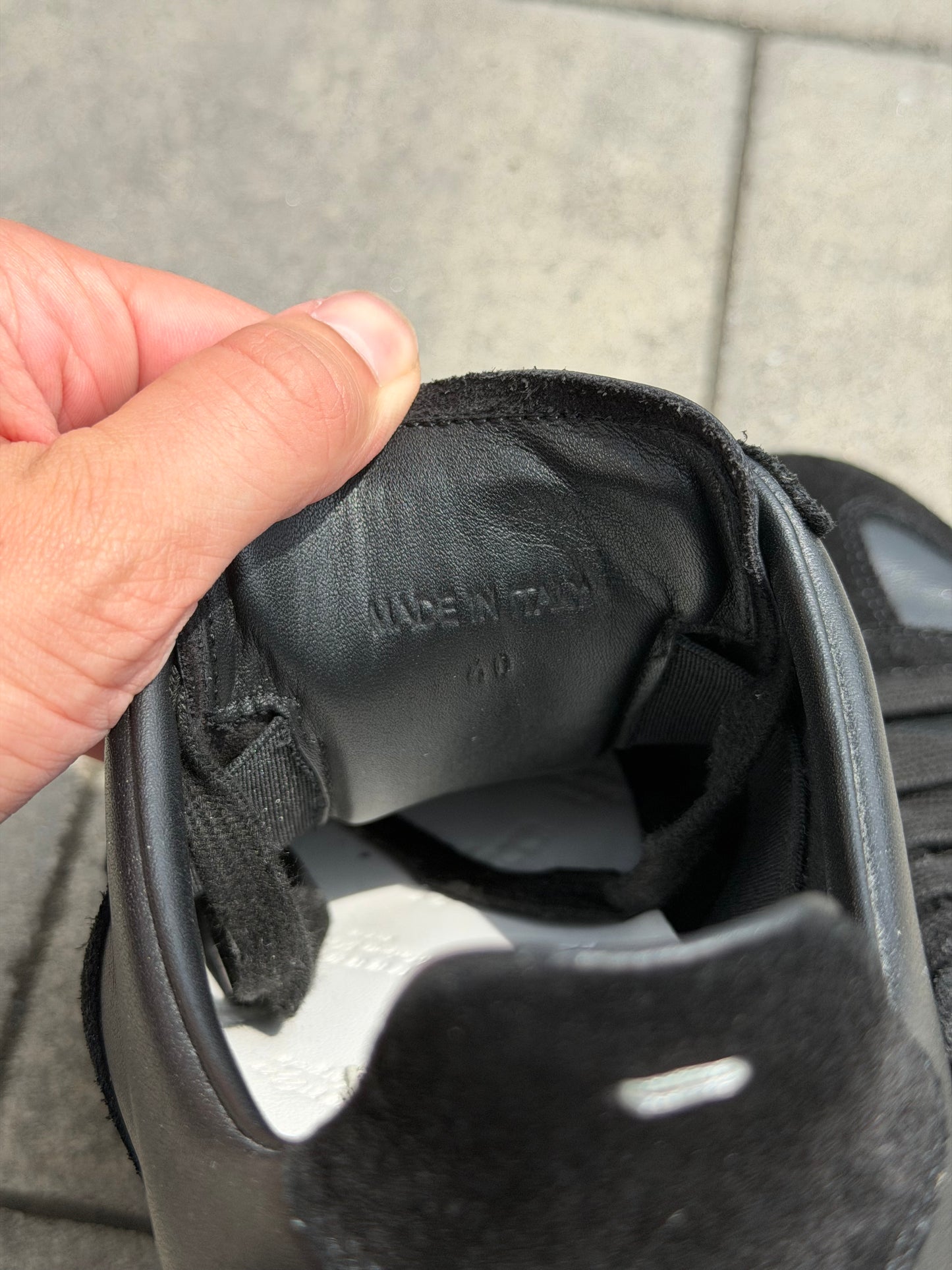 Maison Margiela Triple Black Gat Sneaker