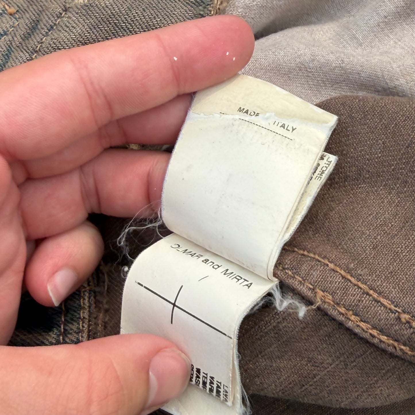 FW06 Rick Owens Mudwash Denim Jacket