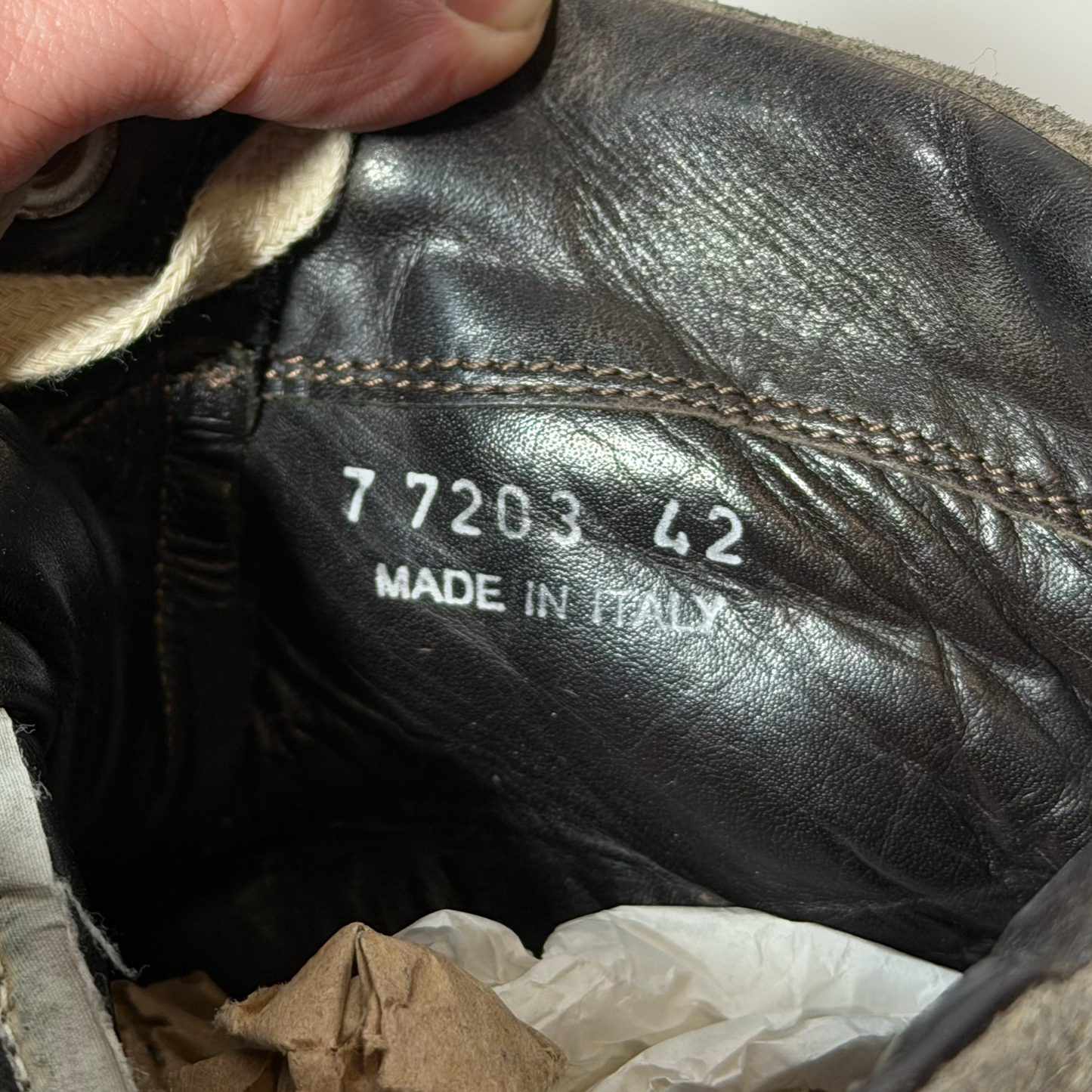 Rick Owens Chrome Hearts Rhodium Geobasket Sneakers