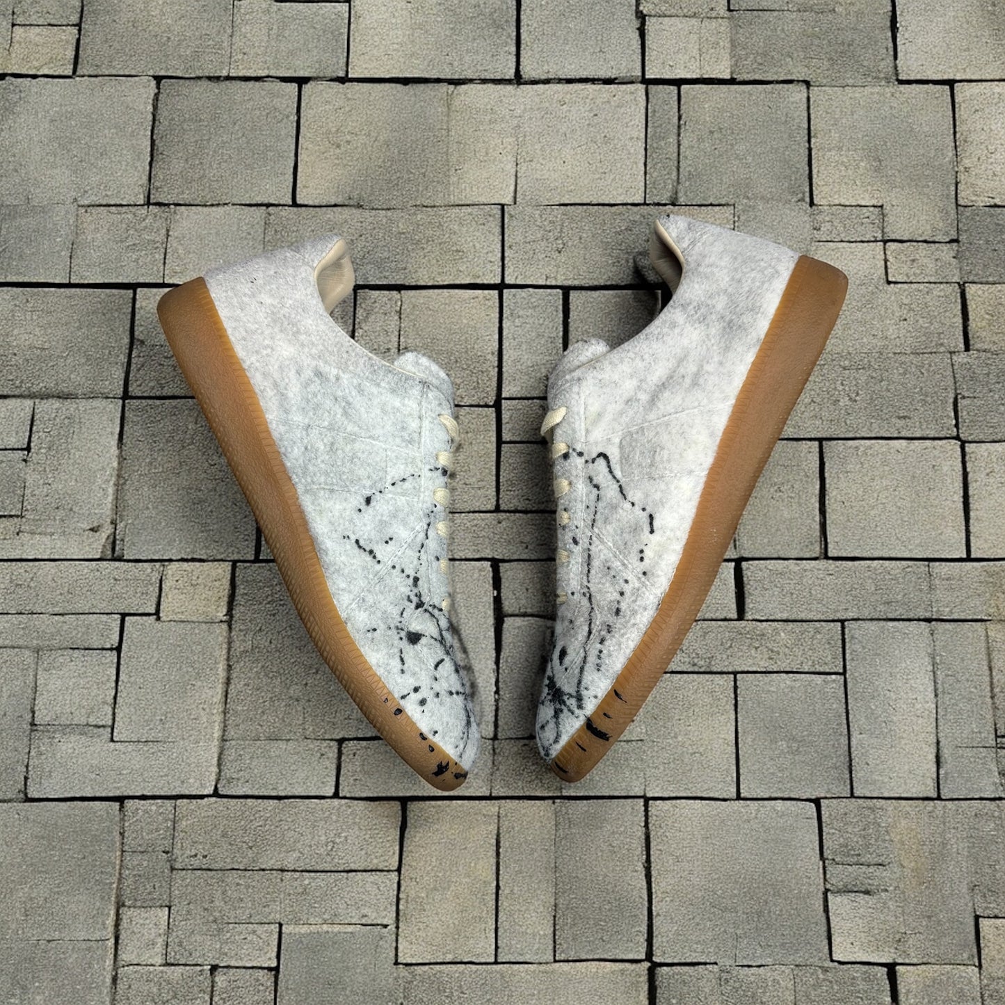 Maison Margiela Felt Paint Splatter GAT